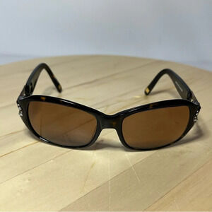 Saks Fifth Avenue Oval Ladies Sunglasses Rhine Stone Accent 58-18 S5A 37/S 086